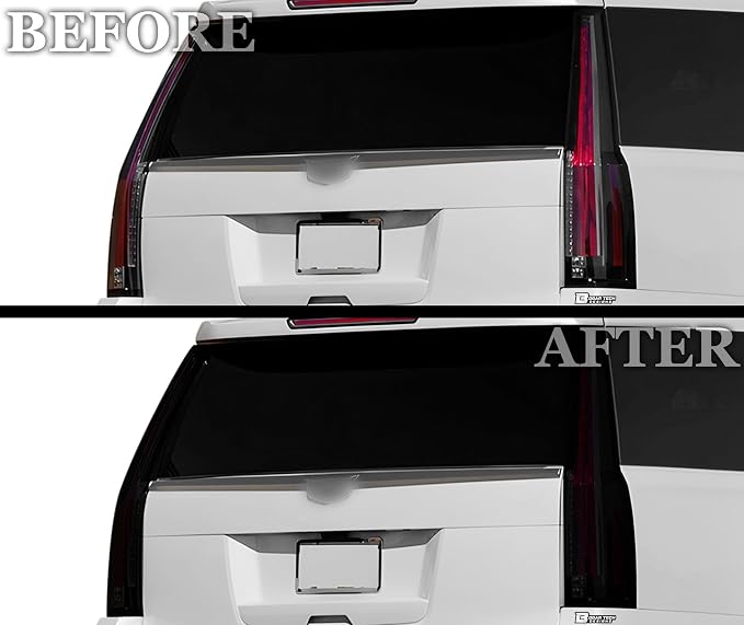 BOGAR TECH DESIGNS Full Headlight Taillight Tint Kit Fits Cadillac Escalade - Image 3