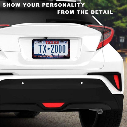 Galaxy License Plate Frame for Women Men 2 Pack-Heavy Duty Rustproof Aluminum - Image 2