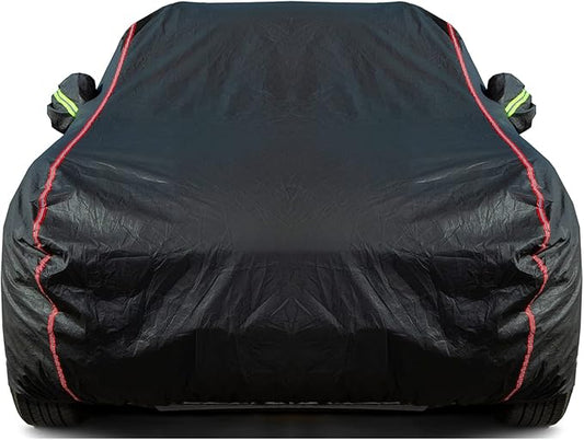 Breathable New Material, Waterproof Car Cover, Locks and Zipper Doors, by QUYDDC