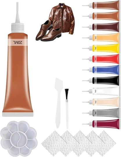 Advanced Leather Repair Gel, 2025 New Leather Repair Coloured Cream Gel by ASTETY