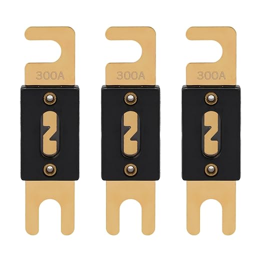 300A ANL Fuse 300 Amp Inline Blade Fuses 32V by VEXUNGA