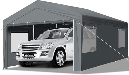 VINGLI 10x20 Carport Canopy Portable Garage by VINGLI