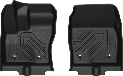 LASFIT Front Floor Mats for Ford Transit Connect 2014-2021 Vinyl Floor - Image 9