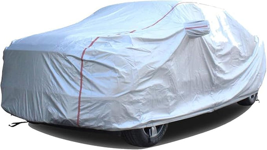 Tecoom Hard Shell Truck Car Cover Waterproof Windproof Zipper Design by Tecoom