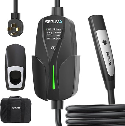 Level 2 EV Charger for Tesla, 32Amp 240V 7.68kW NACS EV Chargers, NEMA 14-50 by Seguma