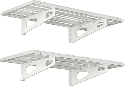 2-Pack 1.5x3FT Garage Shelving 17.7-inch-by-35.8-inch Wall Shelf Garage Storage by SoyweyDirect
