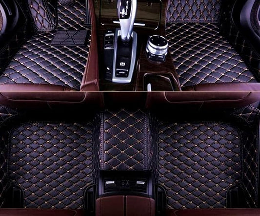 Custom All-Weather Protection Leather Car Floor Mats by LIODOR