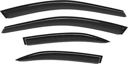 Wind Deflector Compatible with 2002-2006 Toyota Camry Smoke Sun/Rain Guard - Image 2