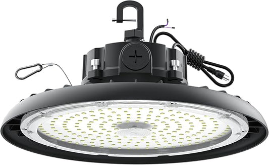 AIKVSXER LED High Bay Lights 180W UFO Shop Lights 32400LM 6000K Commercial Bay by AIKVSXER