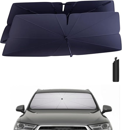 Windshield Sun Shade Umbrella: Custom Fit by HIMUMOY