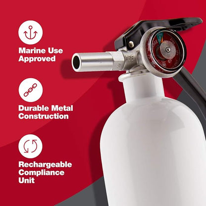First Alert Fire Extinguisher | Marine Fire Extinguisher - Image 3