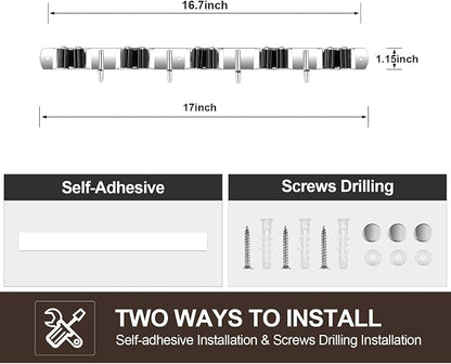 Broom Holder Wall Mount, Stainless Steel Broom Hanger Wall Mount, Heavy Duty - Image 7