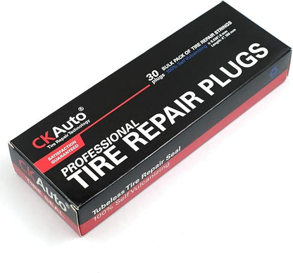 CKAuto 30pcs 8" Brown Tire Repair Strings, Automotive Tool Tire Repair Plugs - Image 5