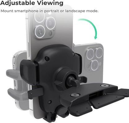 Kenu Airframe Pro Universal Car Phone Mount + iOttie Easy One Touch 5 CD Slot - Image 7