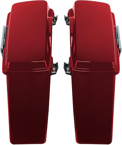 Green-L Red Hard Saddlebags Fit - Image 4