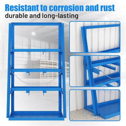 Yeeoy Steel Vertical Bar Rack, Lumber Storage Rack - Image 6