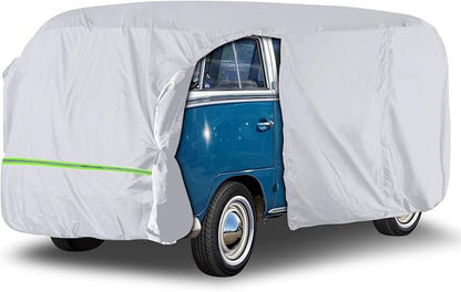 Silver Car Cover Waterproof All Weather Compatible by Federedevo