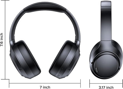 TAGRY Hybrid Active Noise Cancelling Bluetooth Headphones ENC Mic Clear Call - Image 8
