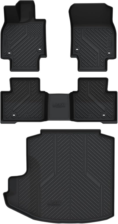 LASFIT Floor Mats&Trunk Mat for Toyota Crown 2023-2026 All Weather TPE Mats - Image 9
