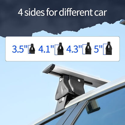 Universal 55" Roof Rack Cross Bars, Adjustable Car Top Roof Rack, Aluminum - Image 4