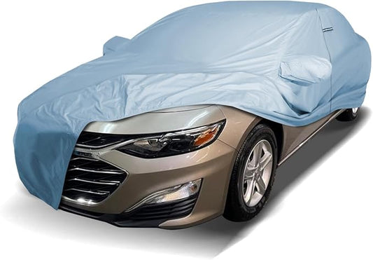 iCarCover Premium Car Cover for 1997-2025 Chevy Malibu 2-Door, 4-Door Heavy by iCarCover
