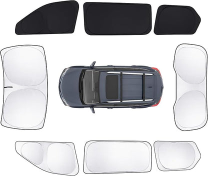 8pcs Car Window Shades for Grand Cherokee 22-25 Accessories, Windshield Side by Unknown
