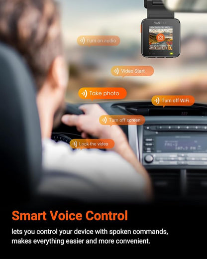 Vantrue E1 Lite 1080P WiFi Mini Dash Cam - Image 6