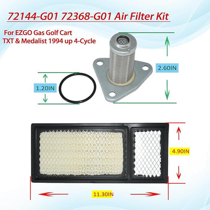 Golf Cart Carburetor Fit for EZGO Golf Cart Gas Car 350cc for Robin TXT - Image 7