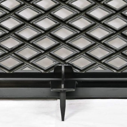 Matte Black Dragon Mesh Front Hood Bumper Grill Grille Gurad Guard ABS - Image 7