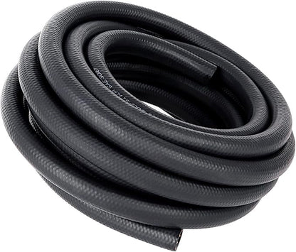 LokoCar Rubber Fuel Hose Line Push Lock 1/4" ID SAE 30R7 NBR 25ft 300PSI Black - Image 8
