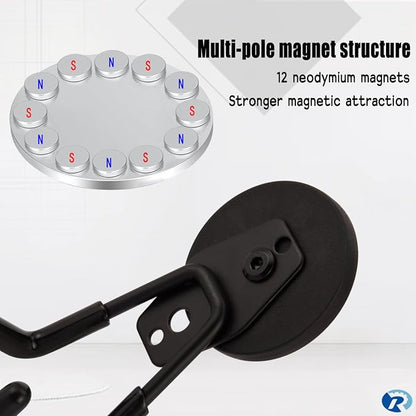 2 Pcs Magnetic Hook Heavy Duty, Strong Magnet Hooks - Image 4