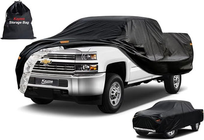 Kayme Truck Cover Custom Fit Chevrolet Silverado 2500HD Double Cab SB. Full by kayme