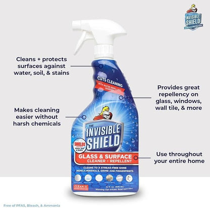 Invisible Shield Glass & Surface Cleaner 32 fl. oz. Cleans and Protects on - Image 3