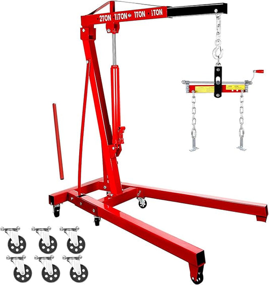 2.5 ton Engine Lift Cherry Picker by Unknown