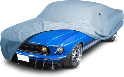 iCarCover Custom Car Cover for 1969-1973 Ford Mustang Waterproof All-Weather by iCarCover