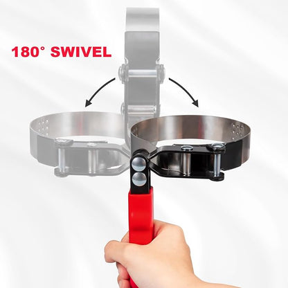 Spurtar Extra Small Oil Filter Wrench, Swivel Oil Filter Removal Tool, Fits - Image 5