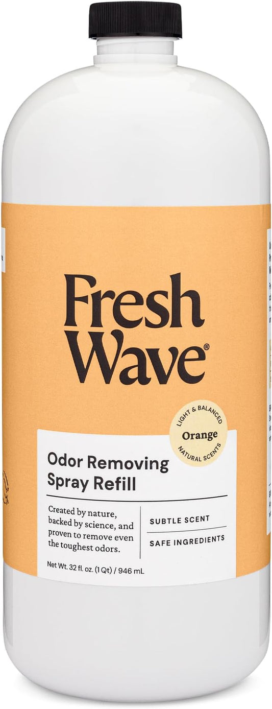 Fresh Wave Orange Odor Eliminator Spray & Air Freshener Refill, 32 fl. oz. by FreshWave