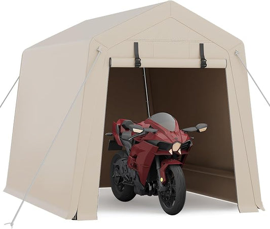 6x8 Ft Carport Heavy Duty Tent by HOME