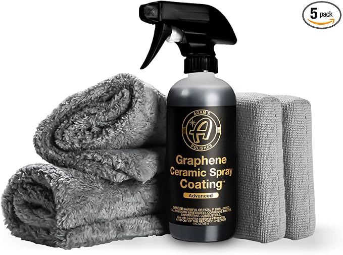 Adam's Advanced Graphene Ceramic Spray Coating Kit by AdamsPolishes