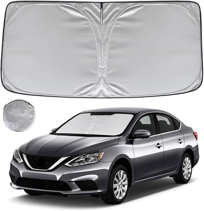 KAYZT Windshield Sun Shade for 2014-2019 Nissan Sentra Foldable Sunshade Front by KAYZT