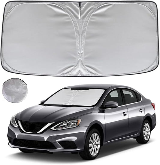 KAYZT Windshield Sun Shade for 2014-2019 Nissan Sentra Foldable Sunshade Front by KAYZT