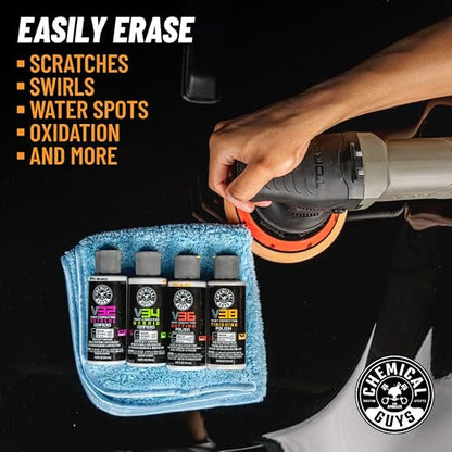 Chemical Guys BUF_503X TORQX Random Orbital Polisher, Polishes & Compounds Kit - Image 11
