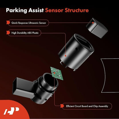 A-Premium 2-PC Rear Reverse Backup Parking Assist Sensor Compatible - Image 4