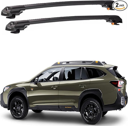 Roof Racks Cross Bars for Subaru Outback Wilderness 2024 2025 Cargo Carrier by CATCHUSA