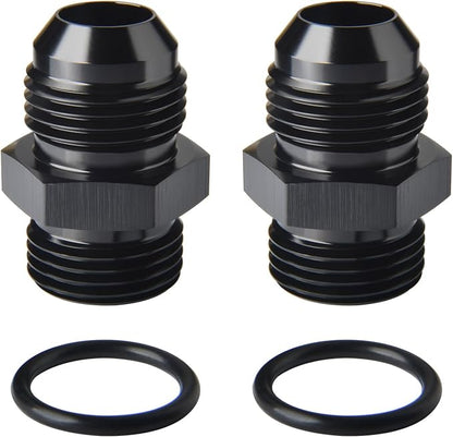10AN Male Flare to 10AN ORB O-ring Boss Fuel Pump Rail Adapter Fitting Aluminum by Podavelle