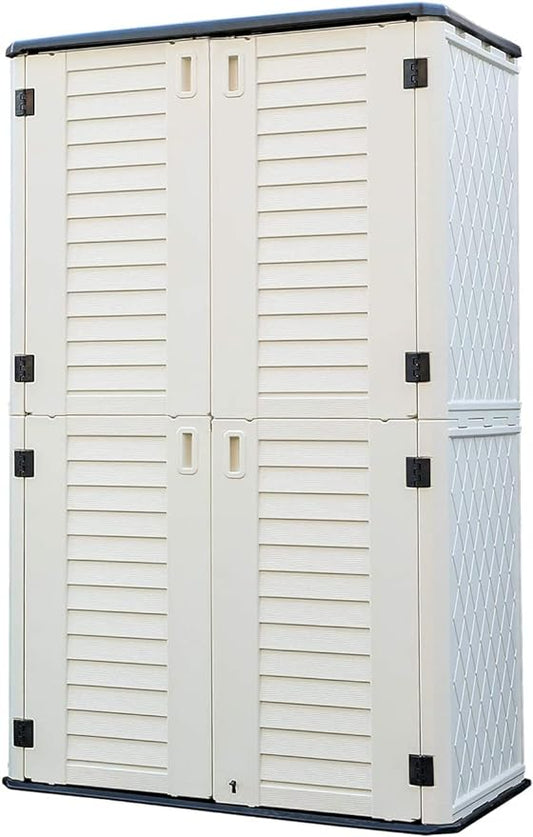 HOMSPARK Storage Shed Weather Resistance, Horizontal Storage Shed by HOMSPARK