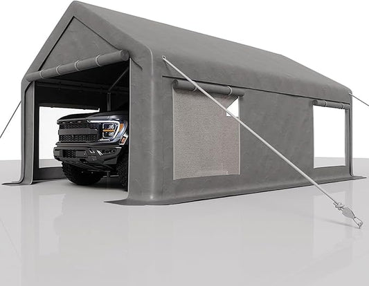 13 x 20FT Heavy Duty Carport by Curtainboro