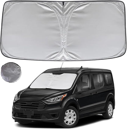 KAYZT Windshield Sun Shade for 2015-2025 2026 Ford Transit Wagon XL, Wagon XLT by KAYZT