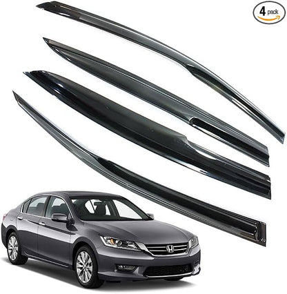 Rain Guards for Honda Accord 2013-2017 4-Door Sedan by LETINGFAR