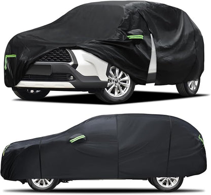 Car Cover Custom Fit for Toyota RAV4 1996-2025, Honda CRV 1997-2025, 6 Layers by Qualencey